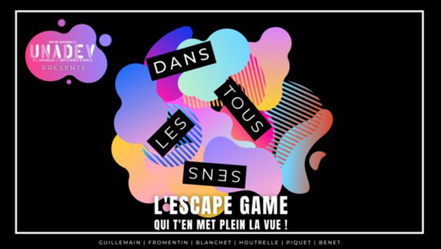 Dans Tous Les Sens – un escape game pour sensibiliser à la malvoyance